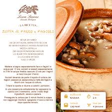 La zuppa di fagioli e farro è un piatto unico vegetariano, una ricetta saporita e ben bilanciata, perfetta nella stagione invernale. Azienda Biologica Lesca Ricetta Zuppa Di Farro E Fagioli