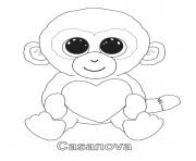 Printable rainbow beanie boo coloring page. Beanie Boo Coloring Pages To Print Beanie Boo Printable