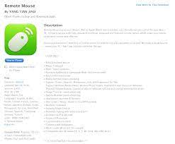 Remote mouse is described as 'turn your smartphone into a wireless touchpad and keyboard now!you can take control of your presentations from anywhere in the room.features• fully simulated mouse' and is an app in the network & admin category. Use Your Iphone Ipad Apple Watch As A Remote Mouse On Your Mac For Free Reg Up To 3 9to5toys