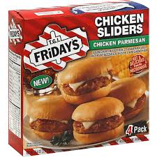 Crunchy outside, gooey cheese inside, these mozzarella sticks are a treat all ages will love. T G I Friday S Chicken Sliders Chicken Parmesan 4 Ct Meals Entrees Frick S Market