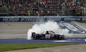 While the truck series and nationwide series do a season long accumulation style championship. Brighton S Corrigan Oil To Sponsor Nascar Truck Race At Mis Mlive Com