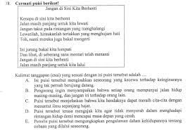 Contoh peyorasi, ameliorasi, perluasan dan penyempitan makna, makna asosiasi, sinestesia. Contoh Soal Esai Dan Pembahasan Soal Un 2016 2017 Bahasa Indonesia Sma Ma Nomor 38 Zuhri Indonesia