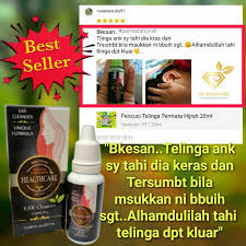Pastu doktor pon datang untuk cuci telinga aku ni kan. Gatal Telinga Tahi Keras Berdesing Bernanah Pencuci Telinga Permatahijrah Shopee Malaysia