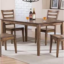 Rosecliff Heights Rutledge Rubber Solid Wood Dining Table Wayfair Solid Wood Dining Table Wood Dining Table Dining Table