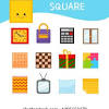 Square shapes song for kids nursery rhymes for children shape song 1. 1