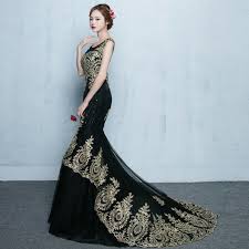Black Mermaid Tail Elegant Mother Of The Bride Evening Dress Long 2018 Elegant Mother Tail Evening Dresses Long Long Sleeve Evening Gowns Ball Gowns Evening