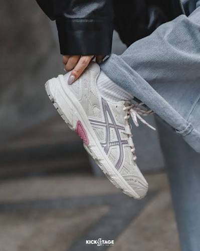 ASICS GEL-NUNOBIKI 'SWEET PINK' 灰粉麂皮老爹鞋休閒跑鞋【1203A536