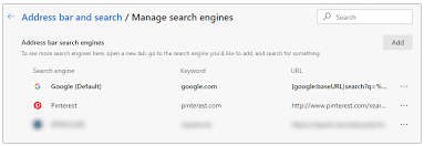 It doesn't change your new tab search engine. How To Change Default Search Engine In Microsoft Edge Chromium Tutorials