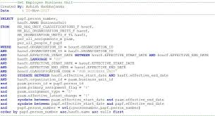 Some Commonly Used Queries in Oracle HCM Cloud