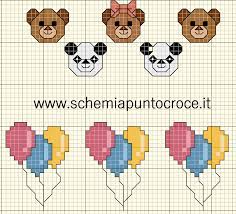 Visualizza altre idee su punto croce, piccoli disegni, punto croce bambino. Schemi Per Bavaglini Da Ricamare A Punto Croce Schemi Gratuiti Per Punto Croce
