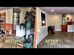 Minimalist home before and after. Post Konmari Basement Tour Before After Konmari Konmari Organizing Basement Remodeling