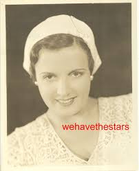 VINTAGE Nora Lane TRAGIC STAR '31 Publicity Portrait