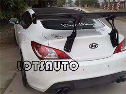 M&s abs spoiler polycarbonate tinted wicker bill piece installation hardware shipping weight: Genesis Coupe Carbon Faser Rocky Bunny Spoiler Fur Hyundai Genesis Coupe Carbon Stamm Spoiler Spoilers Wings Aliexpress
