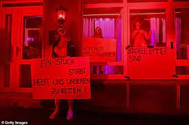 This act forces business operators to disclose detailed accounting records in order to have their licenses / permits. Hamburg Sex Workers Demand Germany S Brothels Reopen Daily Mail Online