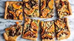 Roasted Mushroom And Butternut Squash Tart Recipe Recipe Vegetable Tart Tart Recipes Recipes