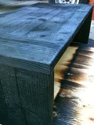 Shou Sugi Ban Coffee Table Recycled Garden Furniture Shou Sugi Ban Coffee Table