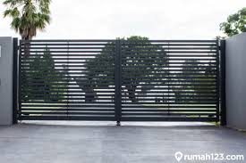 Jika anda menghuni rumah minimalis, tentu anda harus mendesain model pagar minimalis juga. 12 Gambar Pagar Minimalis Terbaik 2020 Tetangga Pasti Iri Rumah123 Com