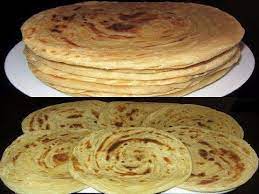 Super Soft Layered Chapati Farhat Yummy No Calorie Foods Chapati Soft Layers