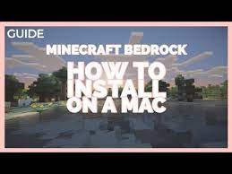 I post both java and bedrock minecraft content! How To Install Minecraft Bedrock Edition On Macos Youtube