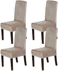 Parsons chair covers are an elegant addition to your home, which blend in beautifully. Amazon De Dining Chair Slipcovers Dining Chair Slipcovers Slipcovers Home Kitchen