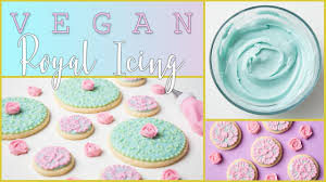 Vegan Royal Icing Recipe Featuring Meringueshop S Egg Free Meringue Powder Youtube