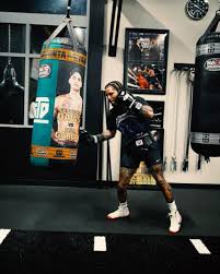 Gervonta Davis Preparing For Training Session In The…