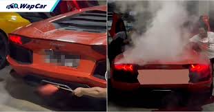 Low to high new arrival qty sold most popular. Ekzos Lamborghini Guna Untuk Panggang Sate Babi Tangki Air Meletup Cerdik Wapcar