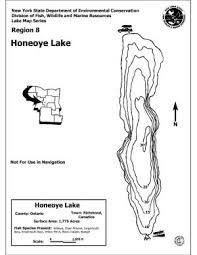 honeoye lake anglers atlas