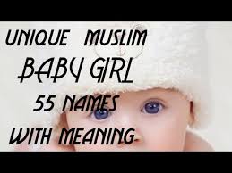 We have a good variety of unique baby boy & girls names with meanings for muslim, hindu, jewish, chinese and christian parents. Modern Arabic Muslim Baby Girl Names With Meaning Muslim Names For Baby Girl Latest Arabic Girl Name Youtube