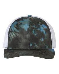 richardson 112p patterned snapback trucker cap