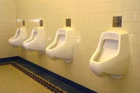A red urinal that looks like the rolling stones' lips emblem by dutch artist meike van schijndel; Urinal Wikipedia