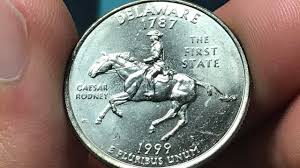 The price is determined based on where the coin was made and its condition. 1999 Delaware Quarter Worth Money How Much Is It Worth And Why Youtube