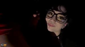 cum on goth girl face