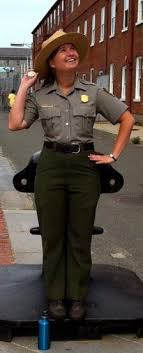 Park Ranger Uniform Girl Scout Camping Safari Costume Forest Ranger