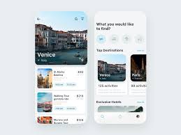 Travel App For Booking Unique Experience Travel App App Design Mobile App Design
