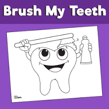 In this article, we have provided dental coloring pages and posters based on the human anatomy concept for education and entertainment of your kid. Tooth Brushing Coloring Page 10 Minutes Of Quality Time