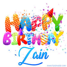 Happy Birthday Zain Creative Personalized Gif With Name Download On Funimada Com Great collection of happy birthday gifs for her. funimada