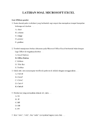 Maybe you would like to learn more about one of these? 30 Soal Tentang Microsoft Excel