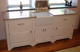 If you opt for such cabinets with wheels, cleaning becomes. 20 Wooden Free Standing Kitchen Sink Home Design Lover