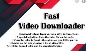 The most important aspect of fast video downloader is that it works fast; Fast Video Downloader Download Free For Windows 7 8 10 Get Into Pc