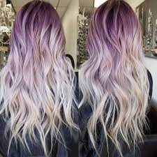 Beautiful Purple Hair Color White Ombre Hair Light Purple Hair Purple Ombre Hair