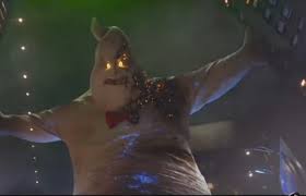 He may look fluffy and cute, but stay puft is ready to scare the city! Stay Puft Marshmallow Man Features In New Ghostbusters Teaser Entertainment News The Indian Express