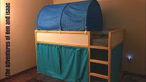 Some times ago, we have collected pictures for your need, imagine some of these fresh pictures. Kura Bed Tent Bunk Bed Fort Youtube