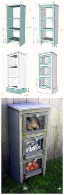 Vegetable Bin Cupboard | Ana White