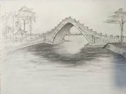 We use user sessions to make a directory under temp folder in server. Chinese Bridge And Lake Bridge Drawing Chinese Bridge Drawings