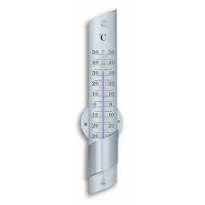Oben hui, unten pfui mit der umgangssprachlichen redewendung wird abwertend zum ausdruck gebracht, dass sich hinter einem herausgeputzten. Analoges Innen Aussen Thermometer Aus Aluminium Tfa Dostmann