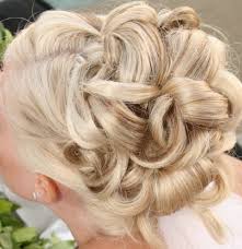 These are great examples of bridesmaid hairstyles. 4 Bridesmaid Hairstyles Updos Half Up Ponytail And All Down Bellatory Fashion And Beauty