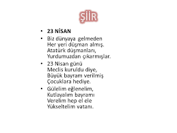 Çünkü, en şerefli en mutlu gün. 23 Nisan Siirleri 23 Nisan Cocuk Bayrami Resimli Siirler 9 En Yeni Guzel Sozler 2020