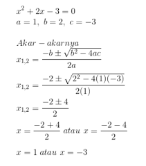 Maybe you would like to learn more about one of these? 3 Cara Sederhana Menentukan Akar Persamaan Kuadrat Kelas Pintar