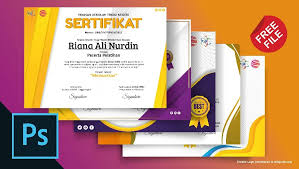 Download contoh desain sertifikat untuk acara seminar format cdr. Free Psd Download Contoh Sertifikat Seminar Dan Pelatihan Photoshop Templatekita Com